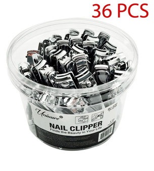 NAIL CLIPPER JUMBO JAR 36 PCS #BU-A32