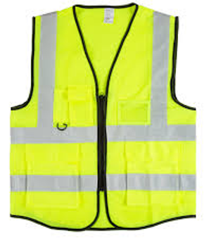 SAFETY VEST NEON GREEN #11487