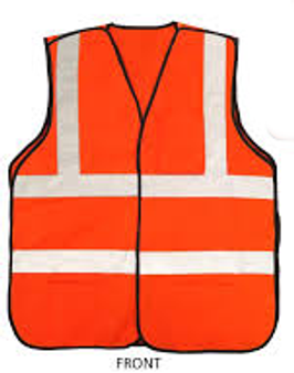 SAFETY VEST ORANGE #114881