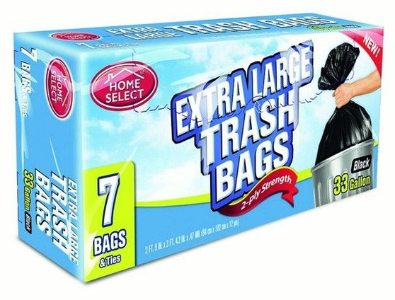 TRASH BAGS 33 GALONS 7'S 24/CS