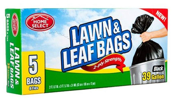 TRASH BAGS 39 GALONS 7'S 24/CS