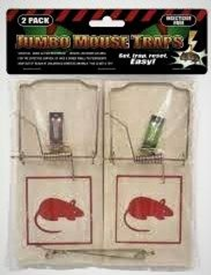 WOOD RAT TRAP SMALL 2PK