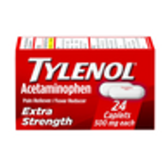 TYLENOL EXTRA STRENGH 24 CAPLETS