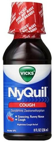 VICK NYQUIL COUGH SUPPERSSANT 8.OZ