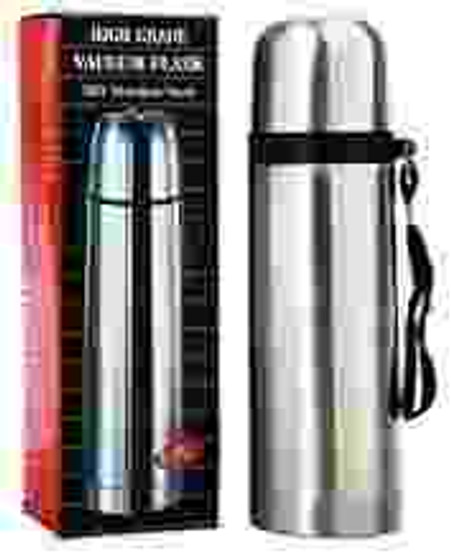 VACUUM FLASK  .35LT STAINLESS STEEL