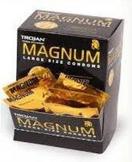 TROJAN MAGNUM CONDOMS 48'S