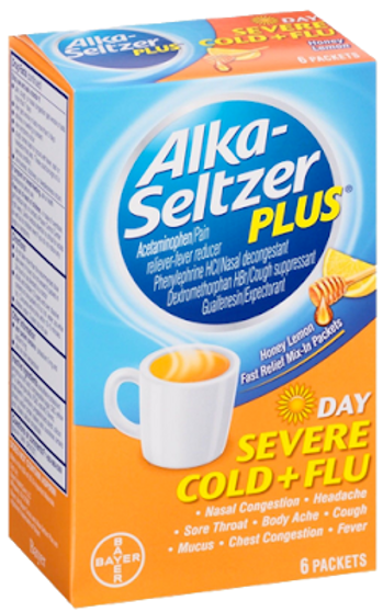 ALKA SELTZER PLUS COLD DAY TIME 6PK