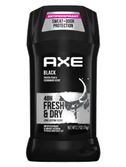 AXE STICK BLACK DEOD. 2.7 OZ