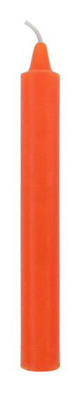 CANDLE HH ORANGE HOUSE HOLD 6" 36/6'S