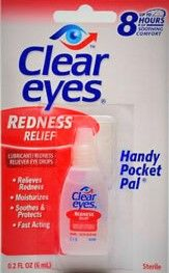 CLEAR EYES EYE DROPS 12/PK