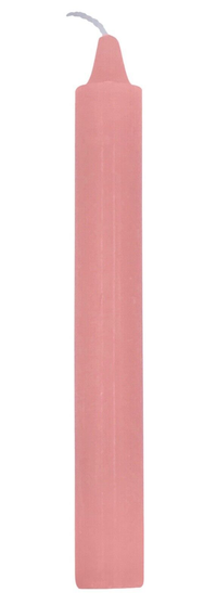 CANDLE HH PINK HOUSE HOLD 6" 36/6'S