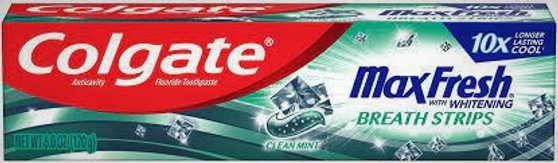 COLGATE MAX FRESH GREEN CLEAN MINT 6.OZ