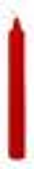 CANDLE HH RED HOUSE HOLD 6" 36/6'S