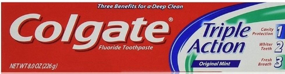 COLGATE TRIPLE ACTION TOOTH PASTE 2.5 OZ