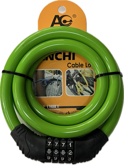 BIKE LOCK CABLE WITH COMBINATION #375063