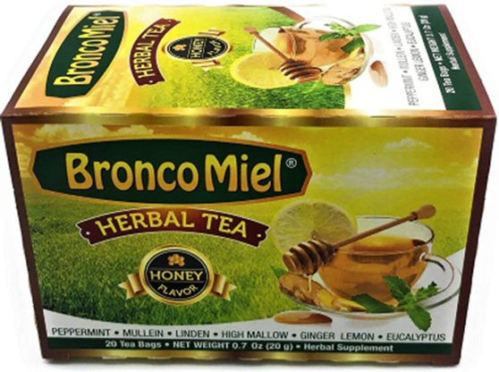 BRONCOMIEL TE HERBAL 20 BAGS 20GR