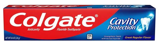 COLGATE CAVITY PROTECTION TOOTH PASTE 2.5 OZ