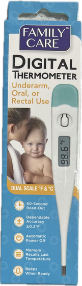 FAMILY CARE DIGITAL THERMOMETER
