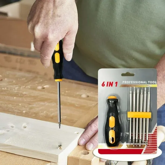 FREFOX  SCREWDRIVERSET 6 IN 1 # 11732