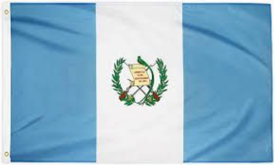 FLAG GUATEMALA  3' X 5'