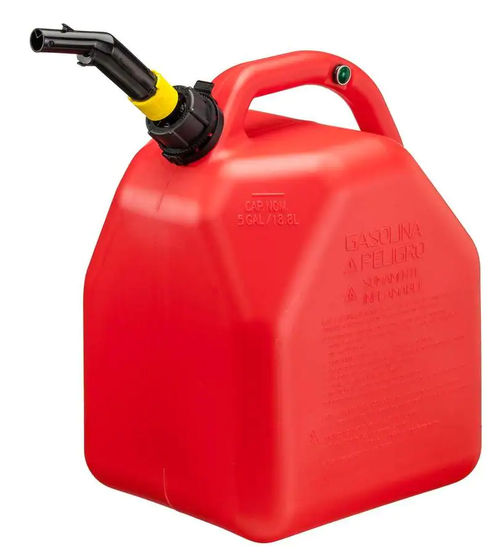 GASOLINE FUEL CAN 2+ GALLONS