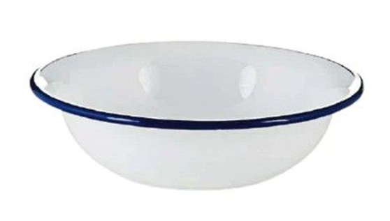 ENAMEL BOWL PLATE 9'