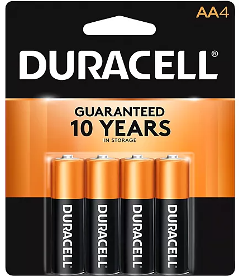 DURACELL AA 4PK BATTERIES