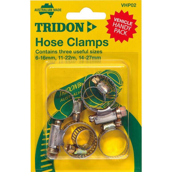 HOSE CLAMPS 6 PCS