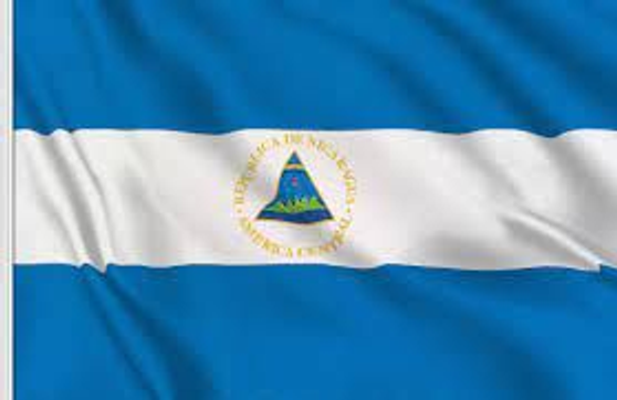 FLAG NICARAGUA  3' X 5'