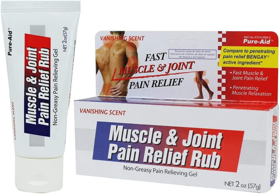 MUSCLE & JOINT PAIN RELIEF RUB 2.OZ