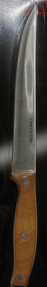 KNIFE WOOD HANDLE 8'