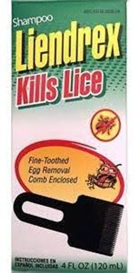 LINDREX LICE SHAMPOO 4.OZ