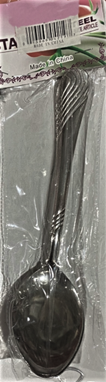 METAL SPOON 6PK