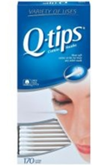 Q TIPS COTTON SWABS 170 BOX