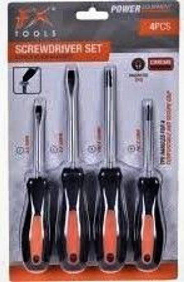 SCREWDRIVER SET 4PCS #113604