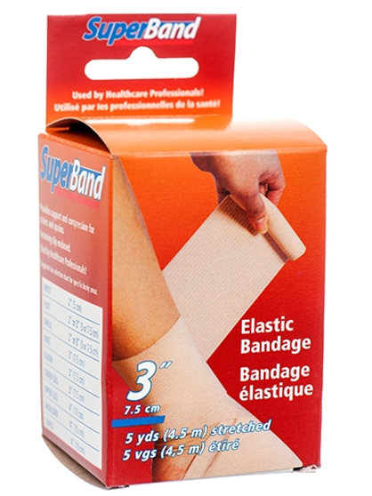 SUPER BAND ELASTIC BANDAGES 3'