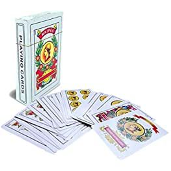 SPANISH PLAYING CARD PLASSTIC 12PK