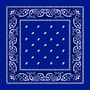 BANDANA BLUE 12PK