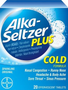 ALKA SELTZER PLUS COLD 25 COUNT DYSPLAY
