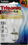 APPLIANCE LIGHT BULB 40 WATTS