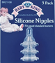 BABY KING NIPPLE SILICONE 3PK