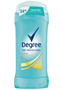 DEGREE DEOD. SOLID WOMEN FRESH INVISIBLE 2.6 OZ