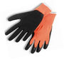 GLOVES BLACK GRIP ORANGE FLURESCENT