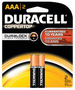 DURACELL AAA 2PK BATTERIES