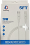 OULONG USB-C TO LIGHTNINGCELL  CABLE 20 W 5FT #APD-23PD