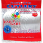 SPOONS PLASTIC CLEAR PREMIUM 48 COUNT