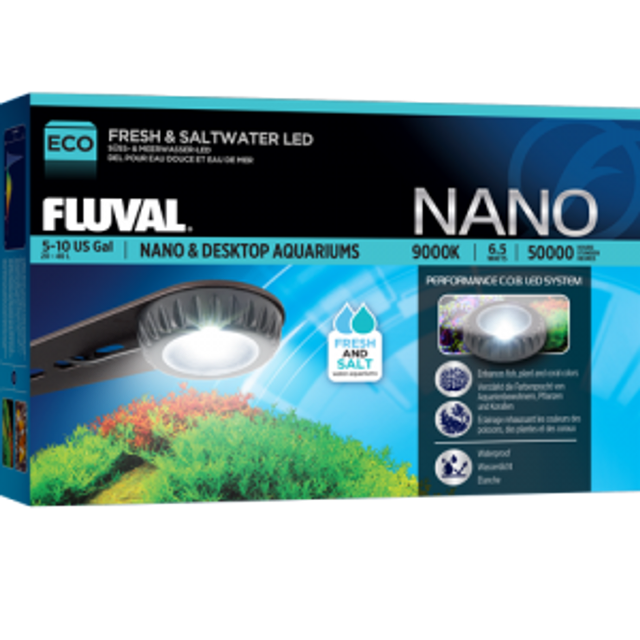 orgaan Maak een sneeuwpop Doe een poging Freshwater Planted Tank Lighting: Fluval Nano LED Lamp