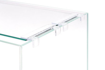 UNS Rimless Tank Glass Lid With Plastic Clips