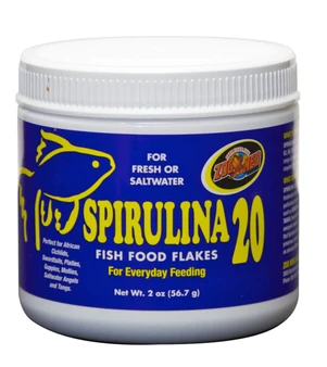 Zoo Med Spirulina 20 Flake Food 2oz