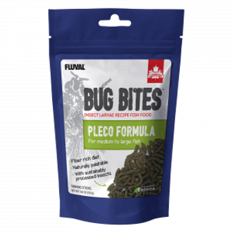 Fluval Bug Bites Sticks For Medium-Large Plecos, 4.6oz